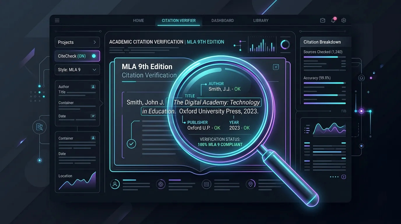 How to Check an Online MLA Citation for Accuracy - Academic Citation Guide Thumbnail
