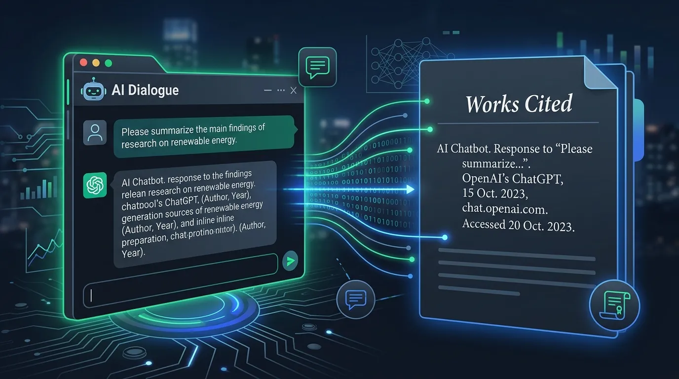 How to Cite ChatGPT & AI Tools in MLA Format - Academic Citation Guide Thumbnail